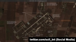 Россия восстанавливает аэродром Веселое (Каранкут) графика OSINT