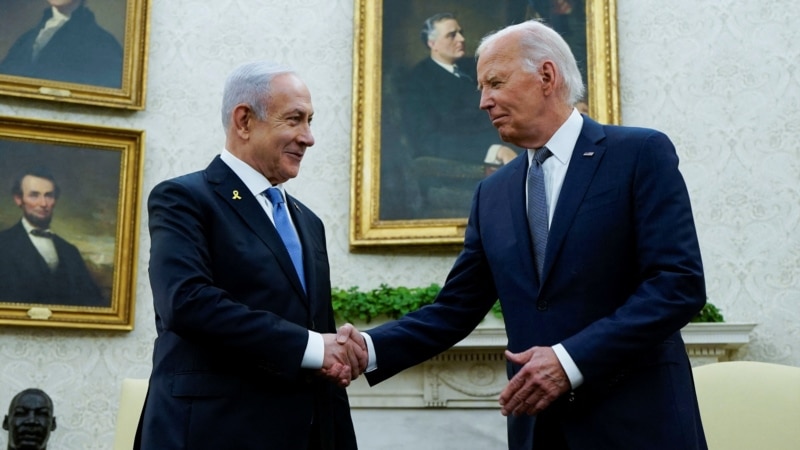 Байден провел переговоры с Нетаньяху в Белом доме