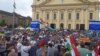 Magyar Péter tüntetése a debreceni Kossuth téren 2024. május 5-én