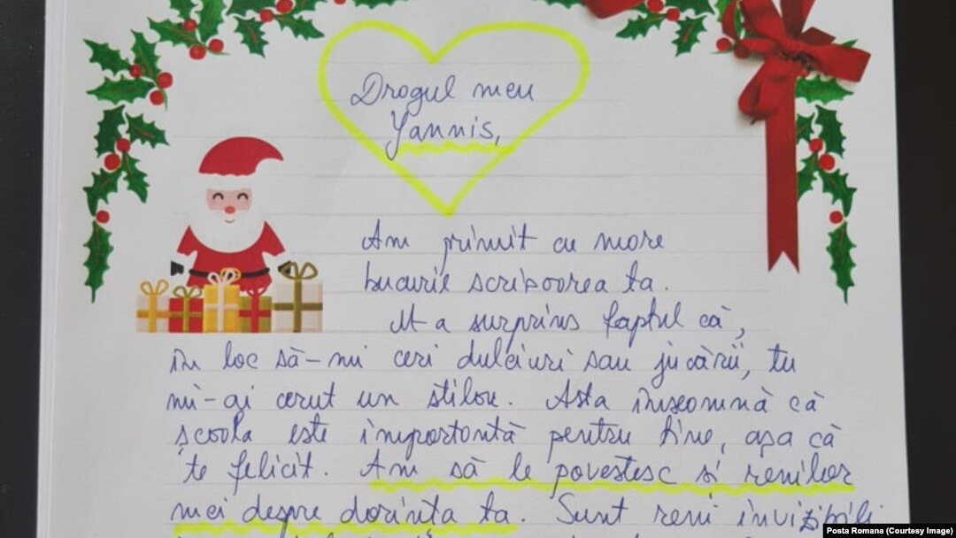 Moș Crăciun a răspuns tuturor scrisorilor primite.