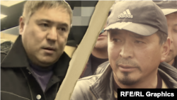 Камчы Көлбаев жана Рысбек Акматбаев. (коллаж)