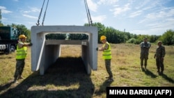 Romania Builds Air-Raid Shelters Near Ukrainian Border