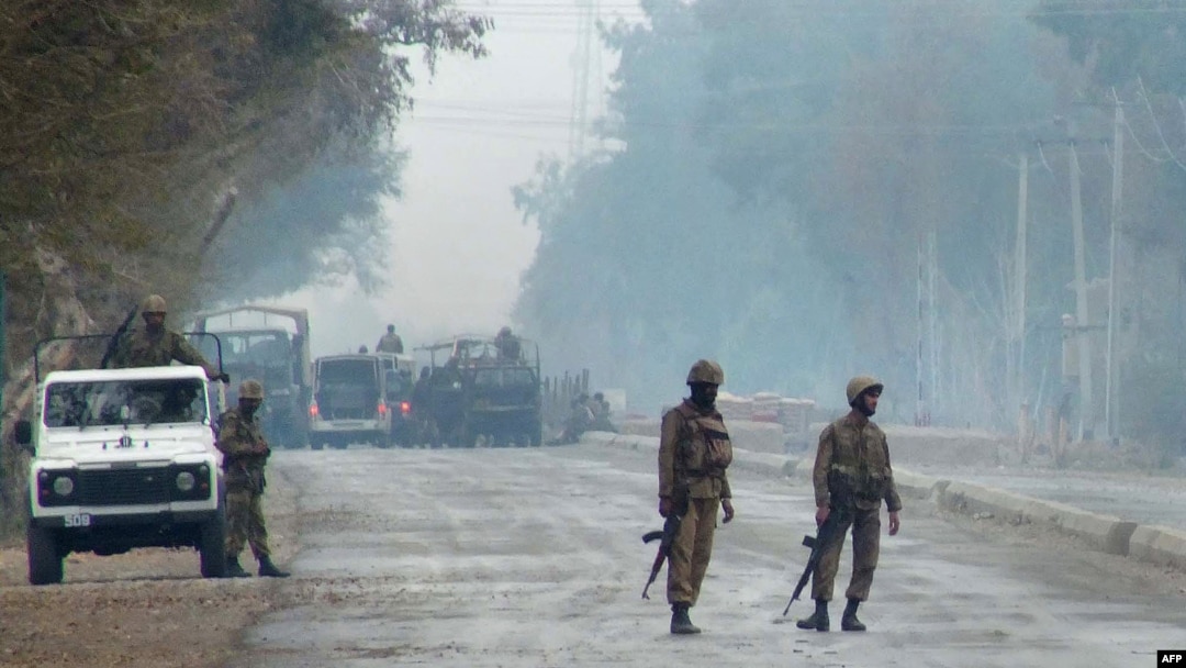 The government and the military have been carrying out operations in the area as part of a pledge to eradicate terrorism. (file photo)