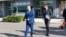 Bivši ministar bezbjednosti BiH Nenad Nešić ispred Suda i Tužilaštva BiH, oktobar, 2023. godine