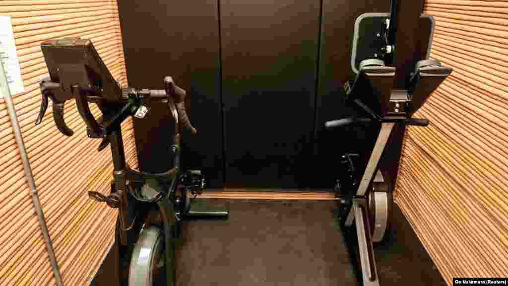 prostorijom za vežbanje