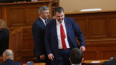 Депутатът от ДПС Делян Пеевски който е санкциониран за корупция