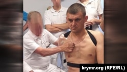 Владислав Чухлиб на медицинской реабилитации после возвращения из российского плена