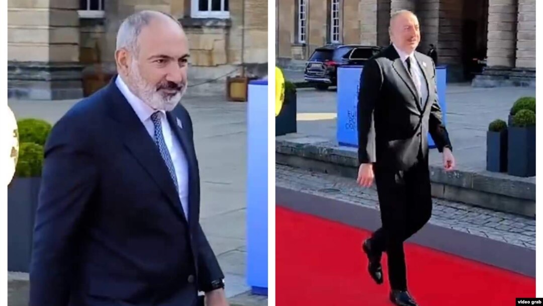 Nikol Paşinyan və İlham Əliyev Londonda