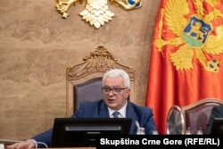 Mandić je krajem oktobra izabran za predsjednika Skupštine Crne Gore