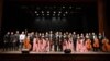 Edilul Ion Ceban alături de mai mulți artiști la un concert organizat de primăria Chișină la Viena, 23 iunie. 