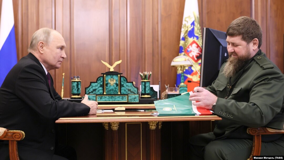 Владимир Путин и Рамзан Кадыров, 27 сентября