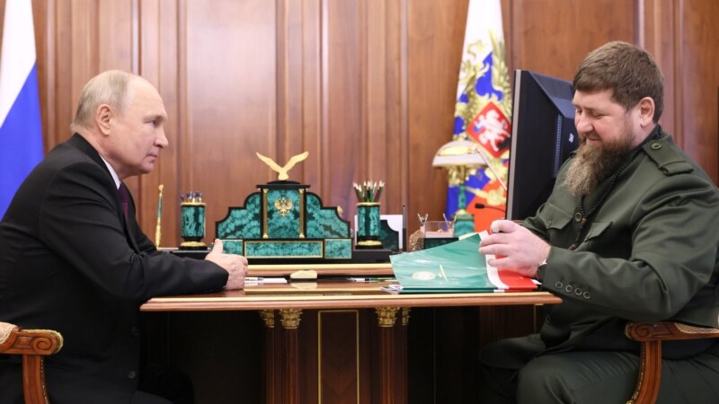 Кадыров: Путину «только что» вручили орден Кадырова