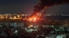 Взрыв в порту Феодосии после атаки ВСУ, 26 декабря 2023 года