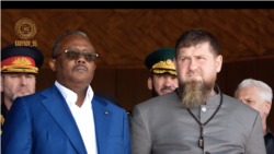 Умару Сиссоку Эмбало и глава Чечни Рамзан Кадыров