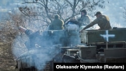 تصویر آرشیف: نیرو های اوکراینی در نبرد با قوای روسیه 