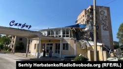 Наслідки російської атаки на готель у Краматорську Донецької області. 25 серпня 2024 року