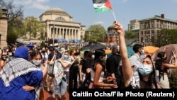 Studentski protesti na Univerzitetu Columbia, 29. april 2024.
