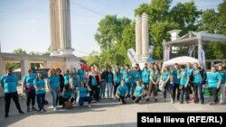 Едно от спортните събития във Варна, в което Стела Илиева е доброволка.