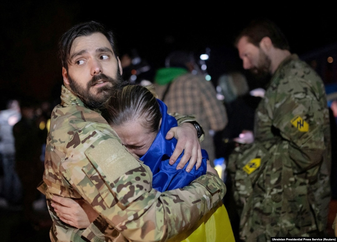 Release: The Moment Ukrainian, Russian Prisoners Returned From Captivity