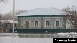 Су алған Солтүстік Қазақстан облысындағы ауылдардың бірі. Сәуір 2024 жыл. 