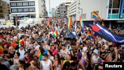 Povorka ponosa u Tel Avivu, 8. juni 2023.