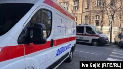 Vozila hitne pomoći u Srbiji, ilustrativna fotografija, 20. mart 2024.