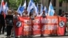 Против войны и диктатуры Путина. Марш россиян в Мадриде