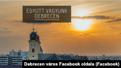 Debrecen város hivatalos Facebook-oldalának képe