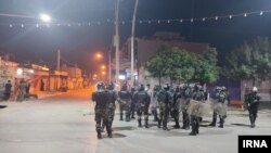 نیروهای امنیتی در شهرستان دهدشت