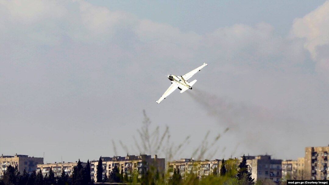 Грузінскі Су-25. Архіўнае фота