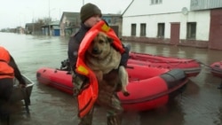 Residents Scramble To Evacuate As Floodwaters Engulf Kazakh City