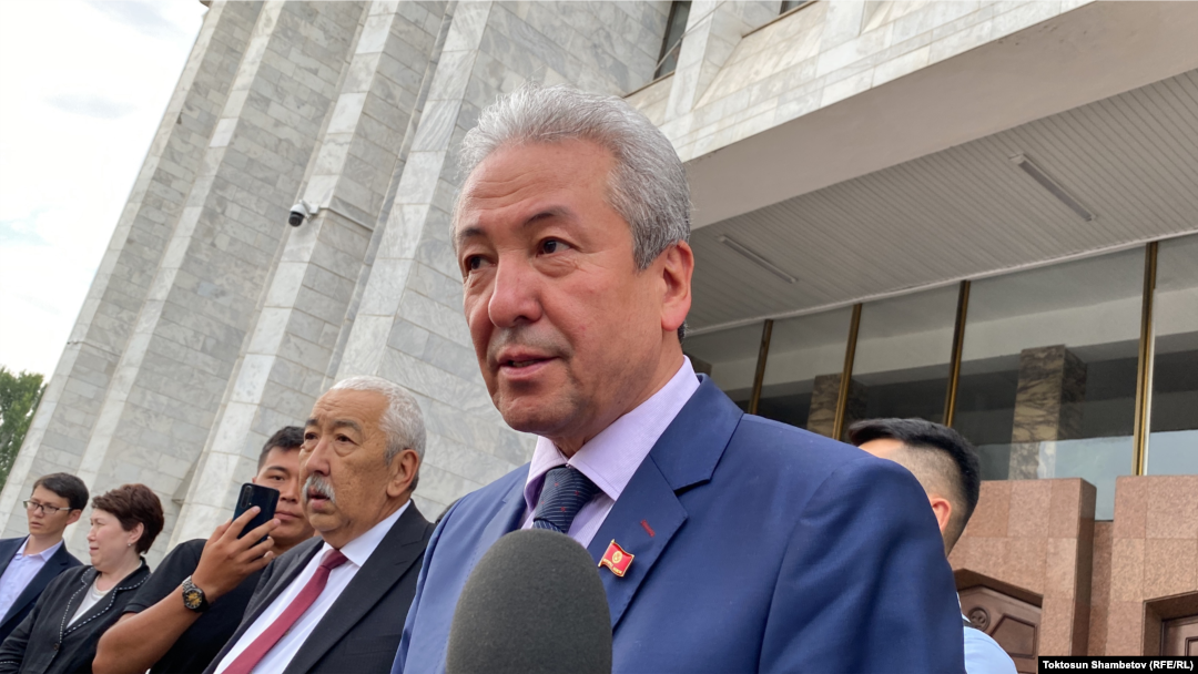 Kyrgyz opposition leader Adakhan Madumarov (file photo)