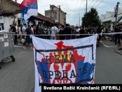Protesta në Beograd.