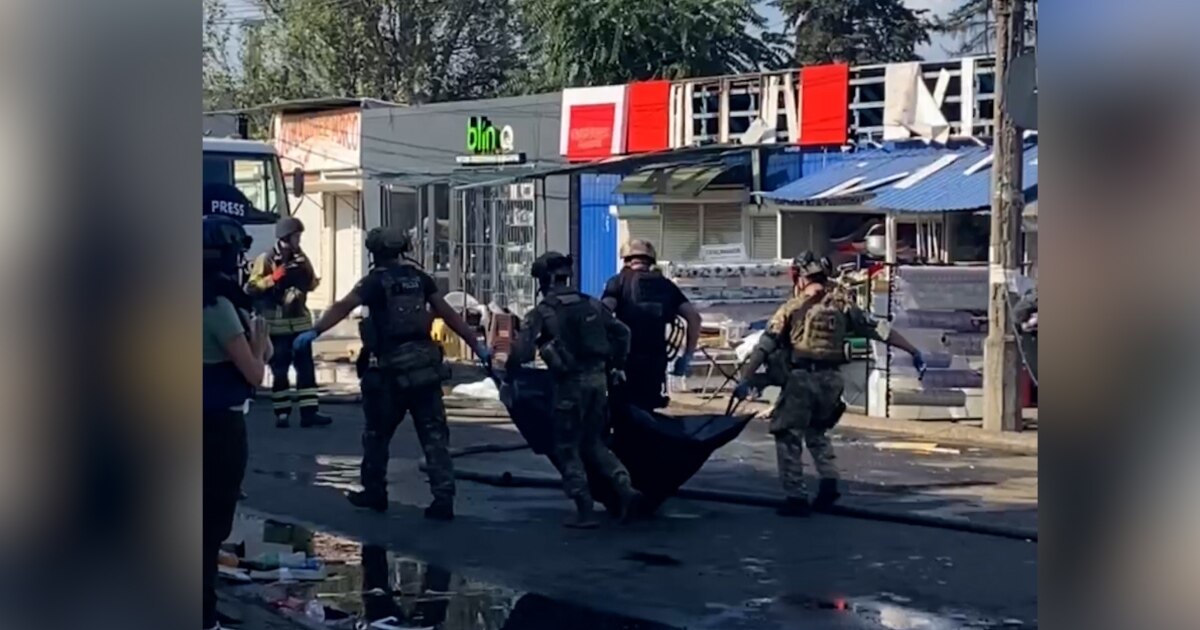 Deadly Missile Strike Hits Ukrainian City Of Kostyantynivka