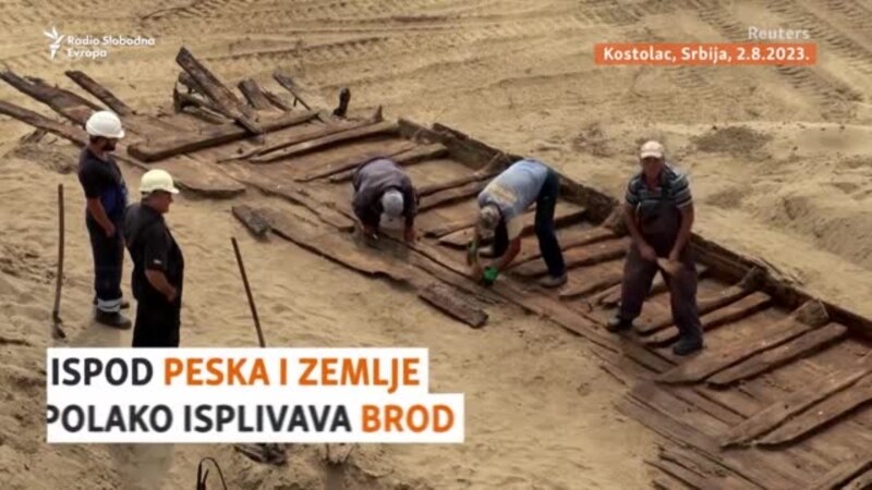 Rudari u Srbiji iskopali antički brod