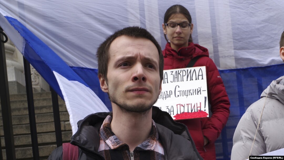Russian dissident Aleksandr Stotsky (file photo)