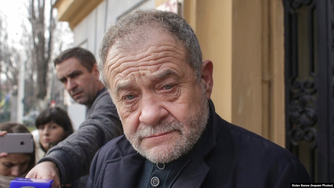 Dumitru Buzatu, fost președinte al Consiliului Județean Vaslui, la sediul central al PSD. Imagine de arhivă.
