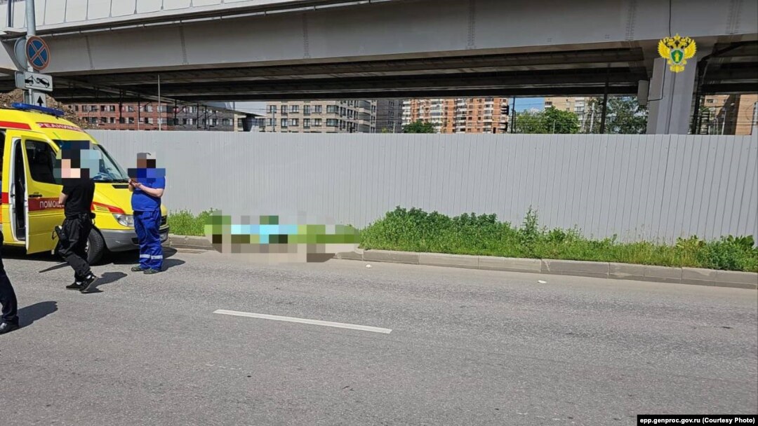 На месцы забойства. Фота пракуратуры Масквы