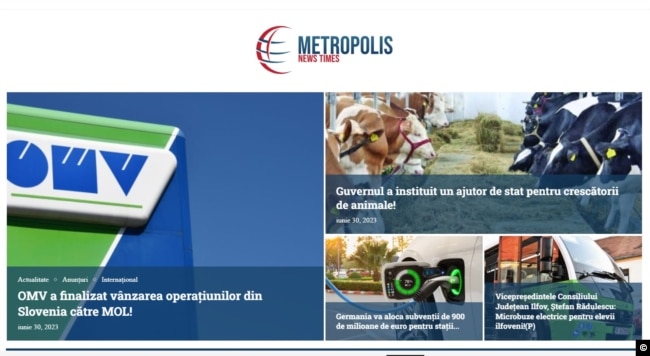 Pe site-ul metropolisnews.ro cele mai recente știri sunt din iunie 2023.