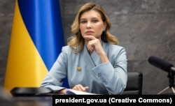 Первая леди Украины Елена Зеленская (архивная фотография)