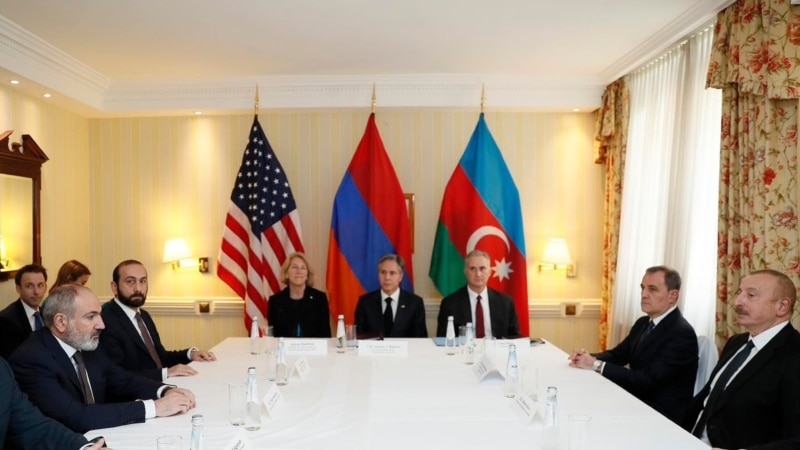 Aliyev, Pashinian Hold U.S.-Mediated Talks