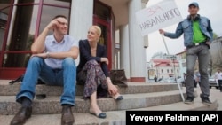 Алексей и Юлия Навальные, 2013 год