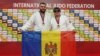 Ion Basoc (stânga) și Oleg Creţul au obținut medaliile de argint și, respectiv, de bronz la proba de para judo.