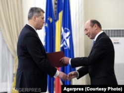 Cătălin Predoiu a fost desemnat prim-ministru interimar în 2012, pe când președinte era Traian Băsescu.