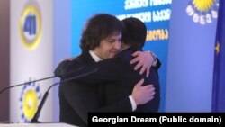 ფოტო არქივიდან: ირაკლი კობახიძე და ირაკლი ღარიბაშვილი