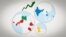 Infographic, cover, Fastest growing economies, projections for 2024. (Bosnian) 