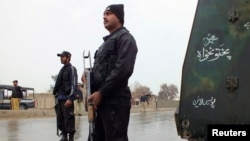 نیرو های امنیتی پولیس در خیبر پختونخوا 