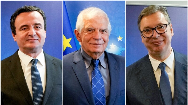 Borrell razgovarao s Kurtijem i Vučićem