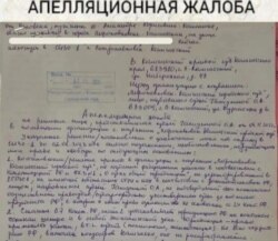 Апелляционная жалоба Александра Каменюка на арест