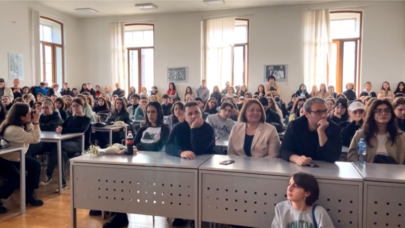 “დროა ვიმოქმედოთ” – თსუს სტუდენტები “აგენტების კანონის” წინააღმდეგ აქციას უერთდებიან “დროა ვიმოქმედოთ” – თსუს სტუდენტები “აგენტების კანონის” წინააღმდეგ აქციას უერთდებიან